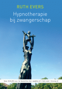 Cover van 'Hypnotherapie bij Zwangerschap', het boek van hypnotherapeut Ruth Evers, Amsterdam